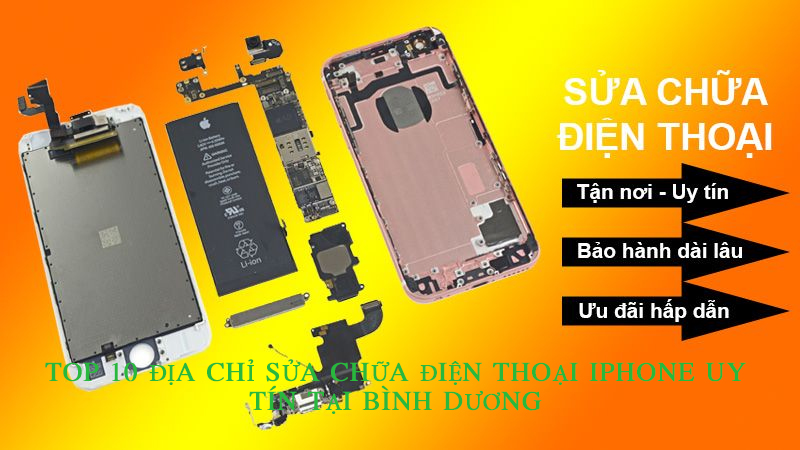 [ REVIEW ] TOP 10 ĐỊA CHỈ SỬA CHỮA ĐIỆN THOẠI IPHONE UY TÍN TẠI BÌNH DƯƠNG