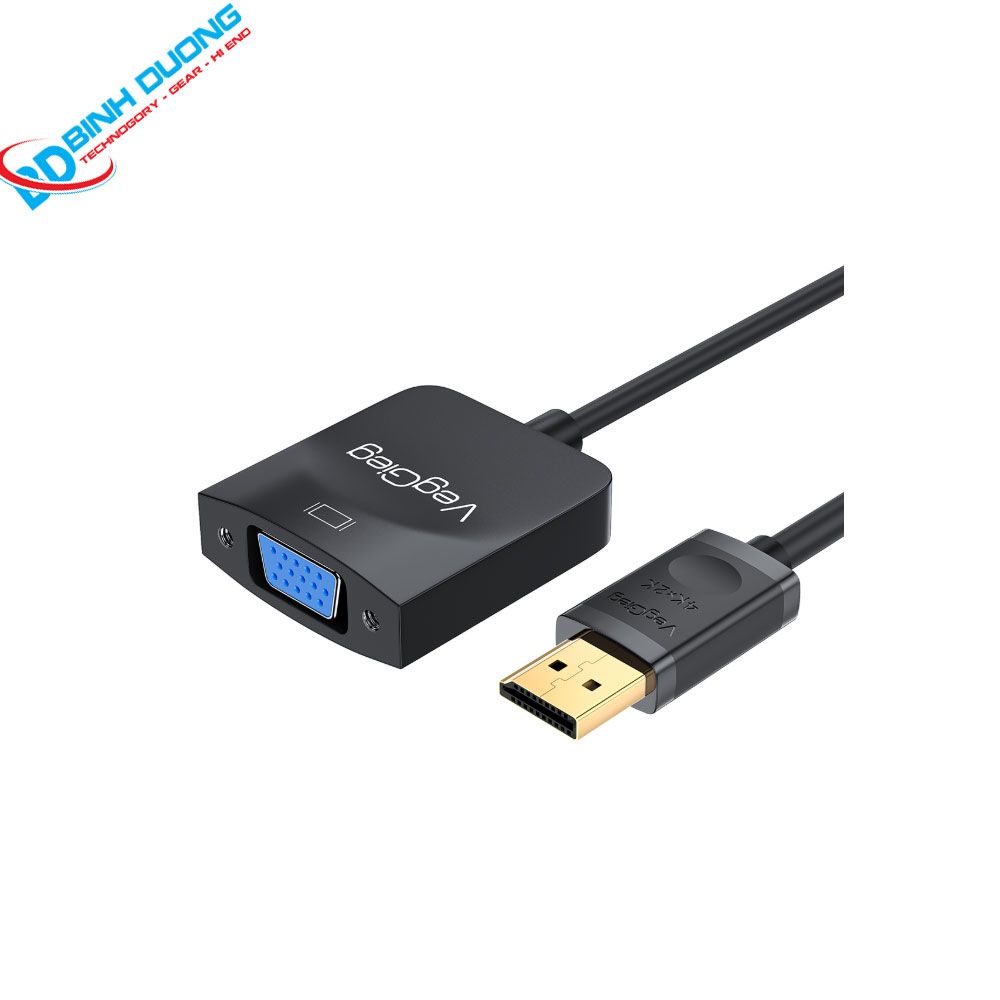 Cáp chuyển DisplayPort to VGA VEGGIEG VZ615