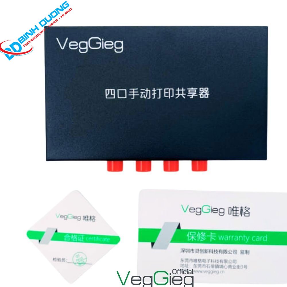 Bộ Chia Máy In VEGGIEG 1 ra 4 V-F402