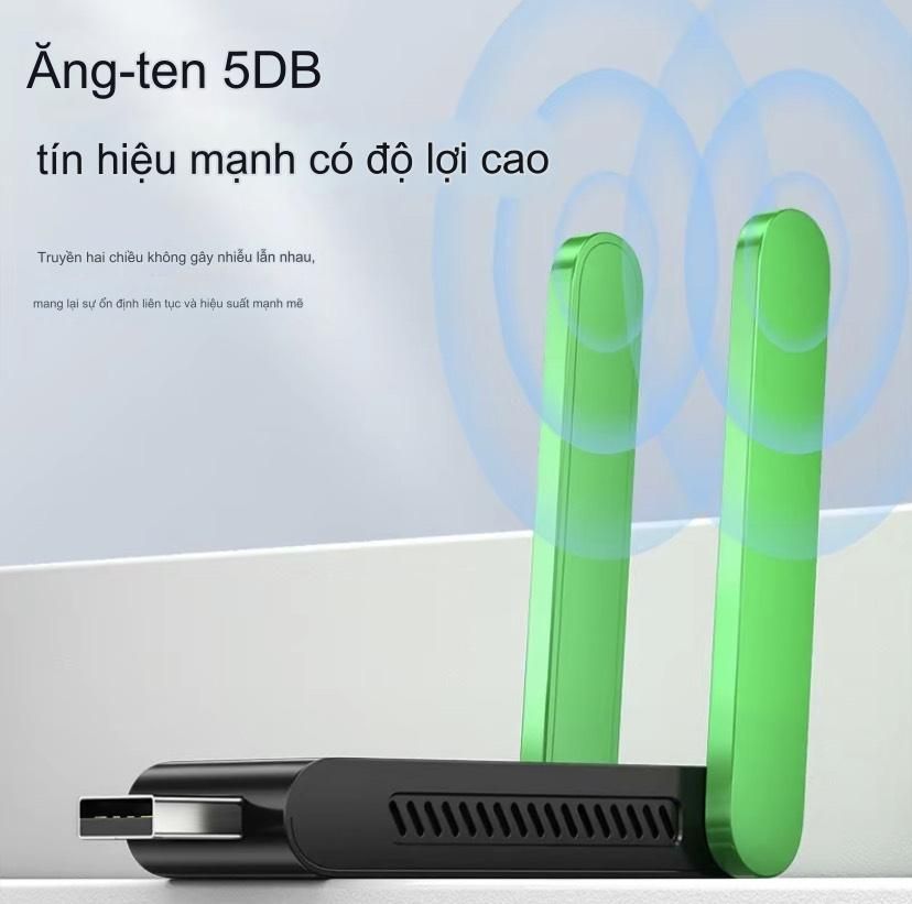 USB THU WIFI VEGGIEG 2 ANGTEN 1400Mbps