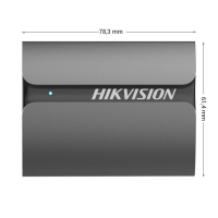 Ổ cứng di động Hikvision SSD 1TB USB3.1,TypeC HS-ESSD-T300S màu đen