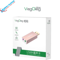 Bộ chuyển Âm thanh USB2.0 ra AUX 3.5 + MIC - V-K102