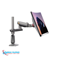 Giá treo gắn bàn NB LCD A7 (27” - 50”) - xám đen