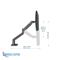 Giá treo màn hình LCD G40 (22”-40”) bạc